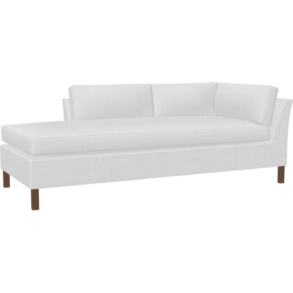 Lee Industries Living Room Slipcovered Bumper Chaise C4752 83LF