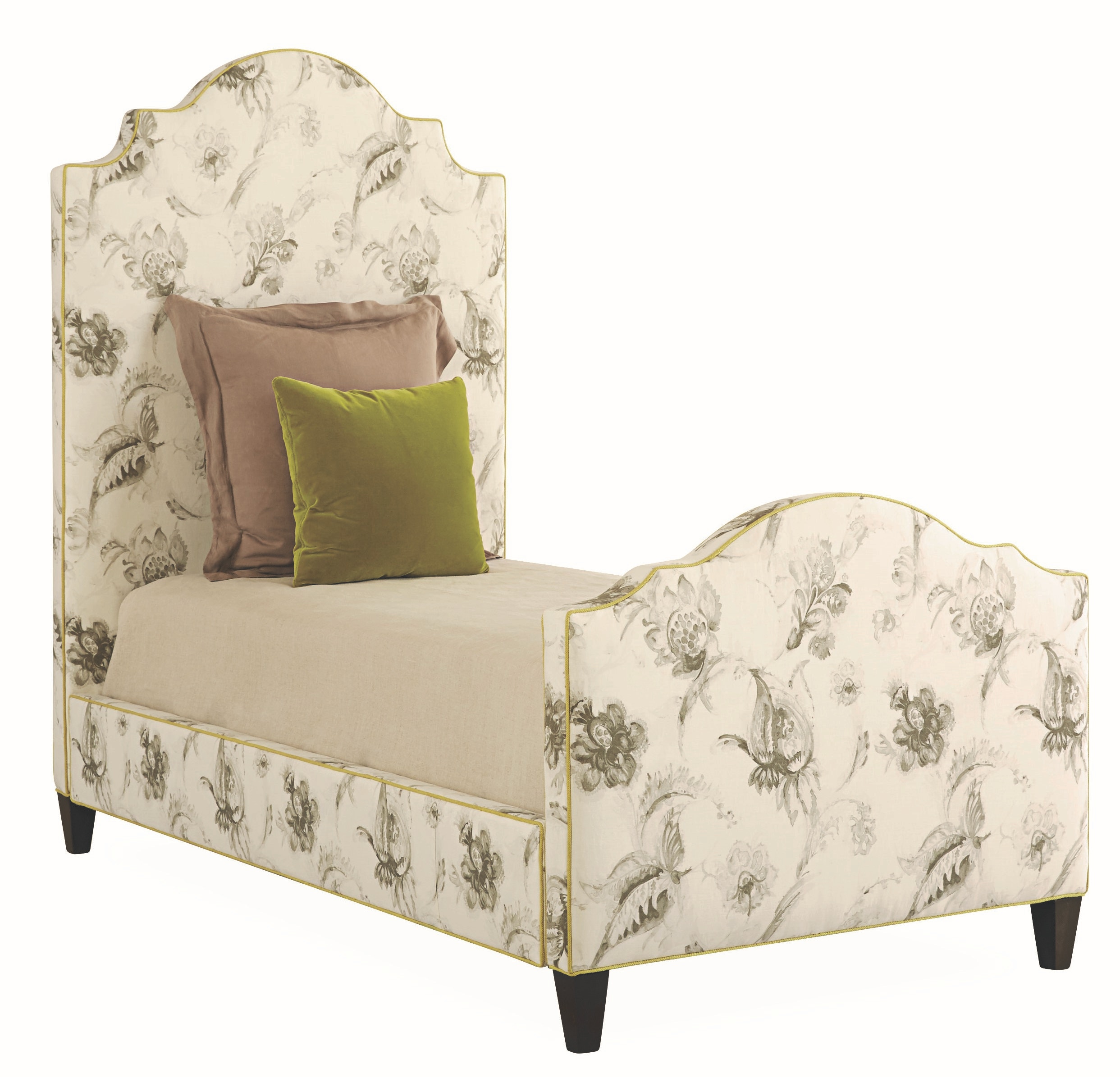 Lee Industries Bedroom Dome Headboard And Footboard Queen Size