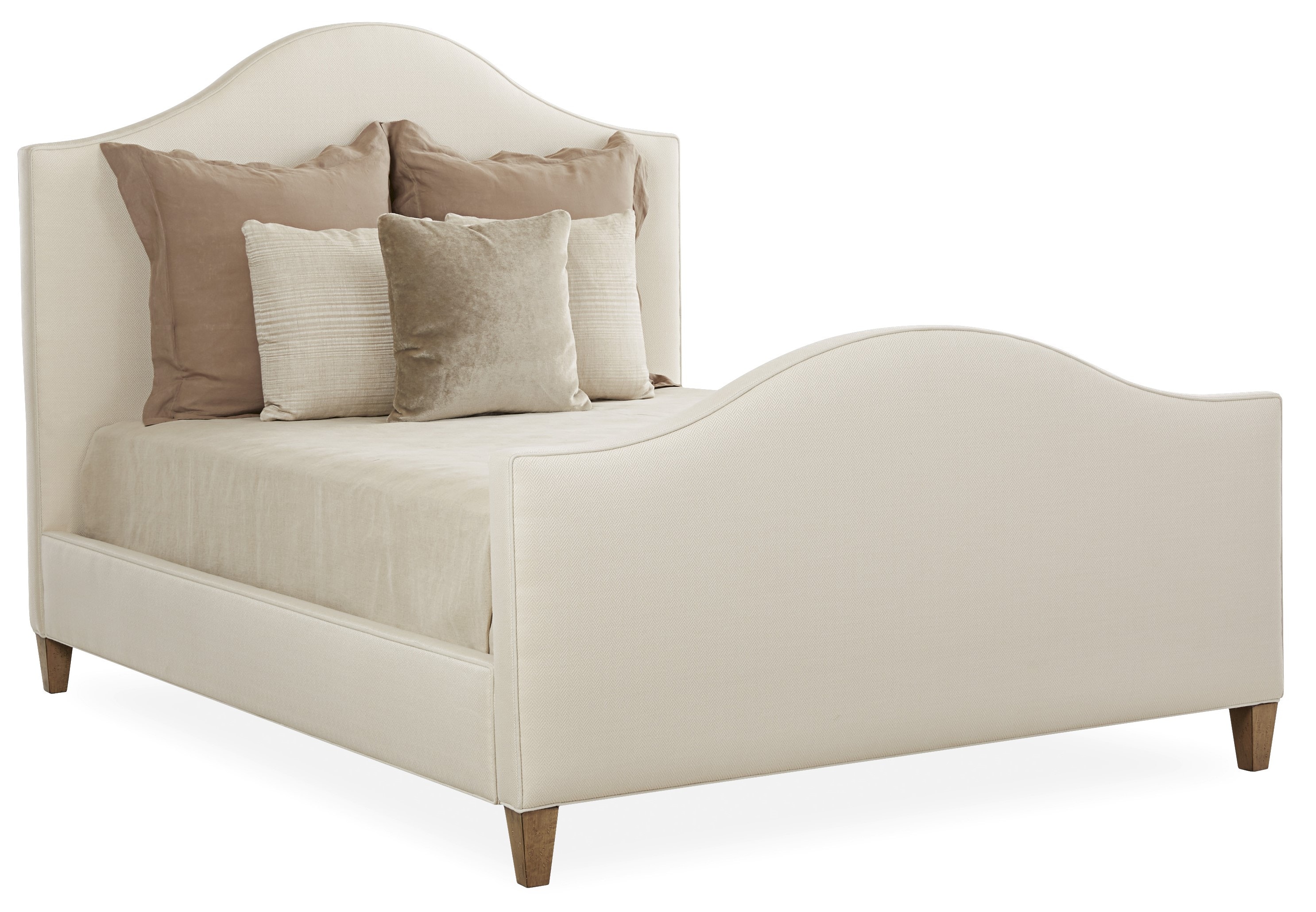 Lee Industries Bedroom Flair Headboard And Footboard Queen Size F1