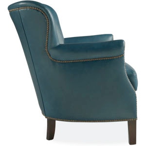 Lee Industries Living Room Leather Chair L1347-01 - Klingman's