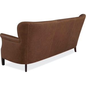 Lee Industries Living Room Leather Apartment Sofa L134711 TomsPrice Furniture Chicago suburbs