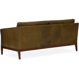 Lee Industries Living Room Leather Apartment Sofa L142311 Alyson Jon Interiors Houston and