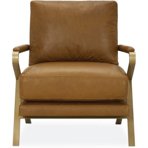 その他 leonoah Lee Industries Living Room Leather Chair L1999-01 - Klingman's