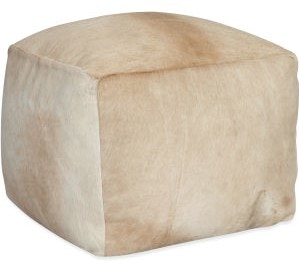  Leather Ottoman 