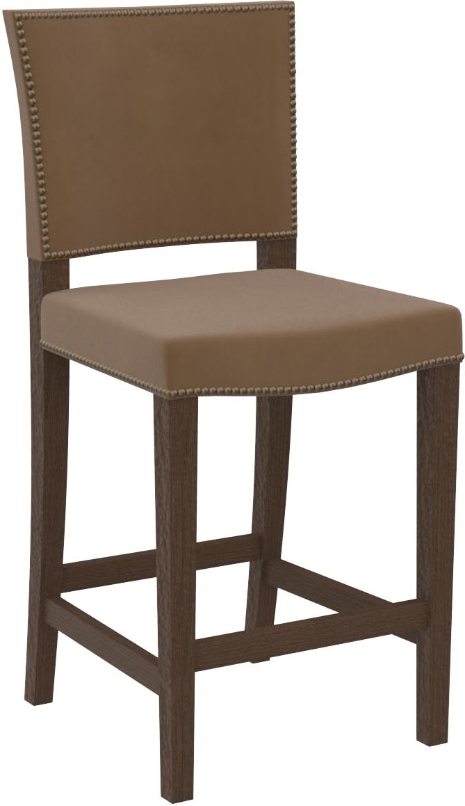  Leather Counter Stool 