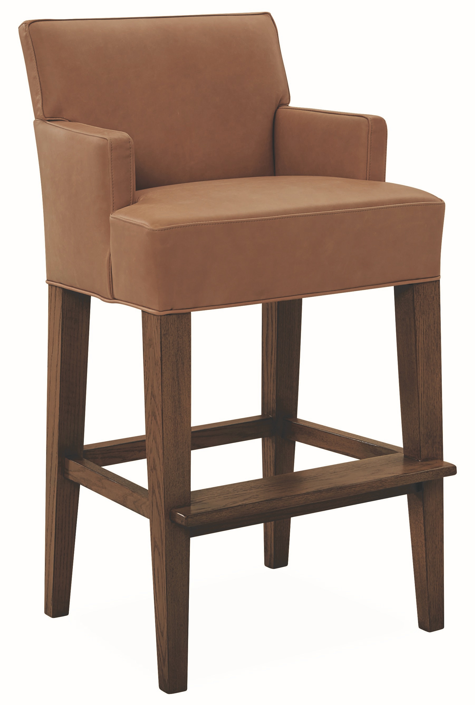 Lee Industries Bar And Game Room Leather Bar Stool L5903 52 Lotts Furniture Waycross