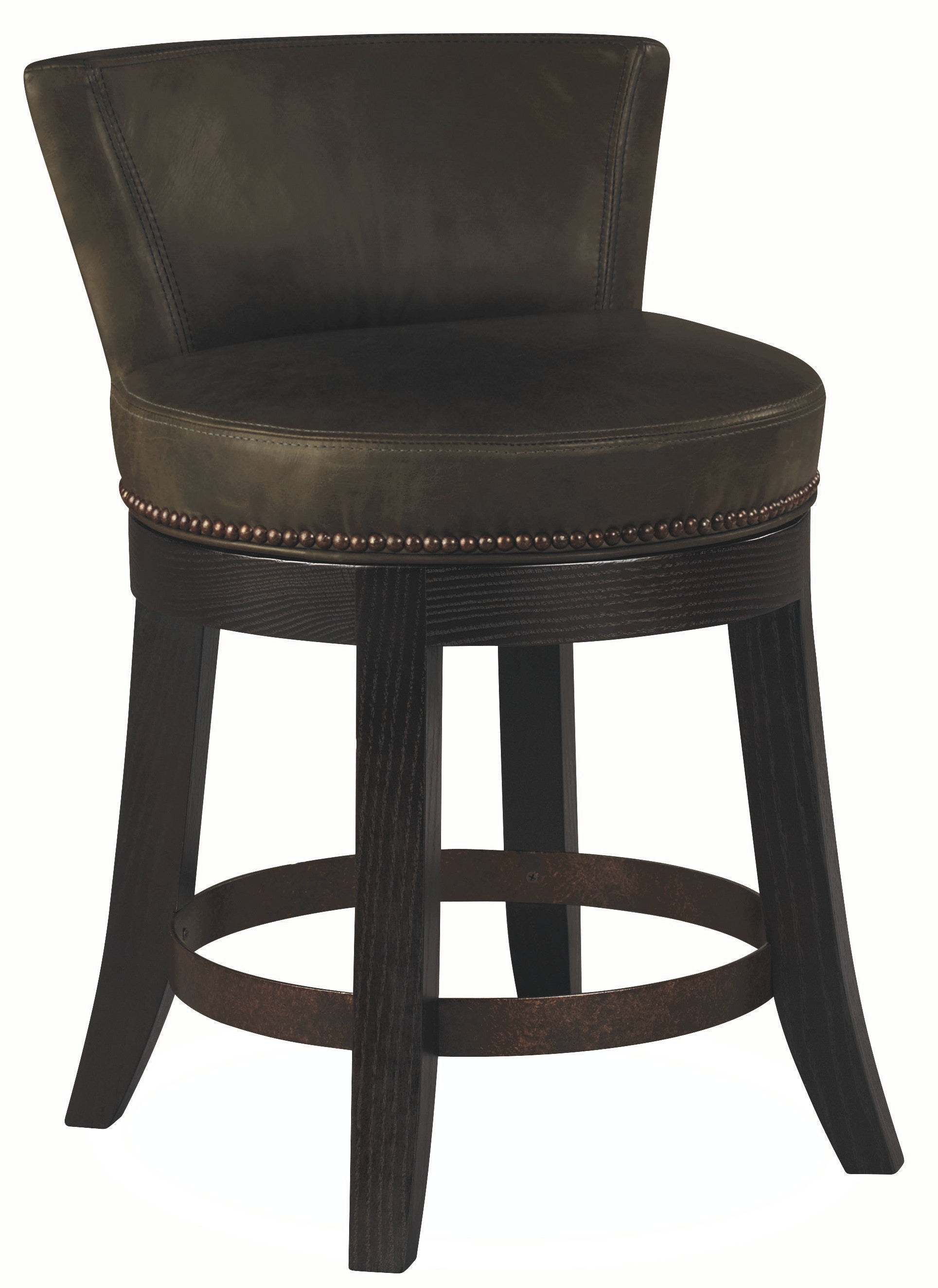 Lee Industries Casual Dining Leather Swivel Stool L5983 01SW