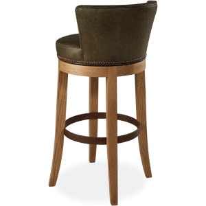 Lee Industries Casual Dining Leather Swivel Bar Stool L5983 52SW Creative Interiors and Design
