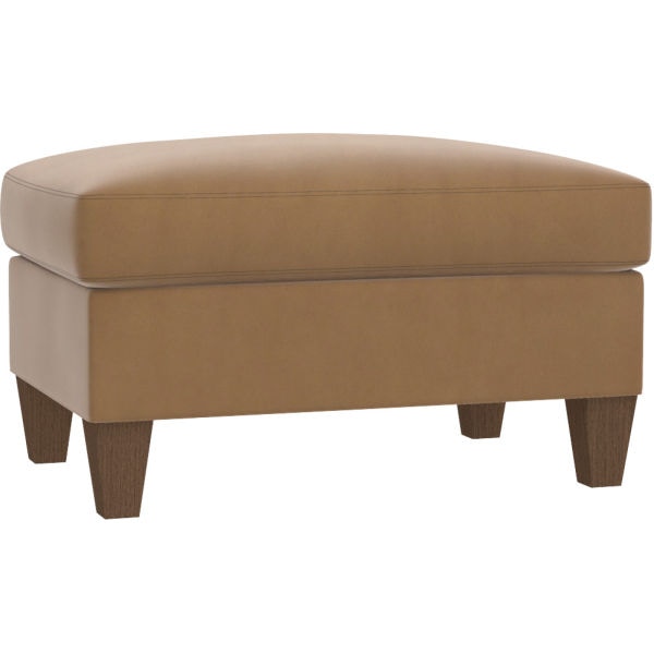  Leather Ottoman 