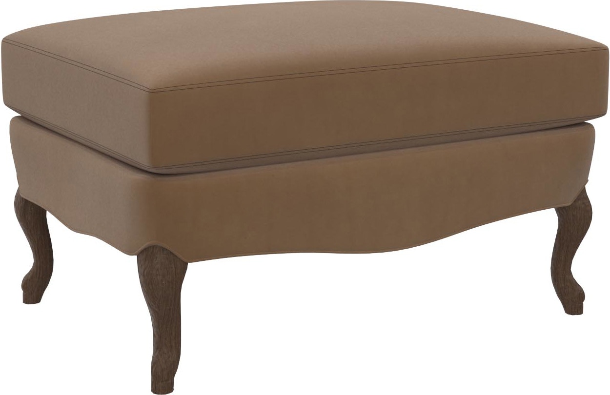  Leather Ottoman 