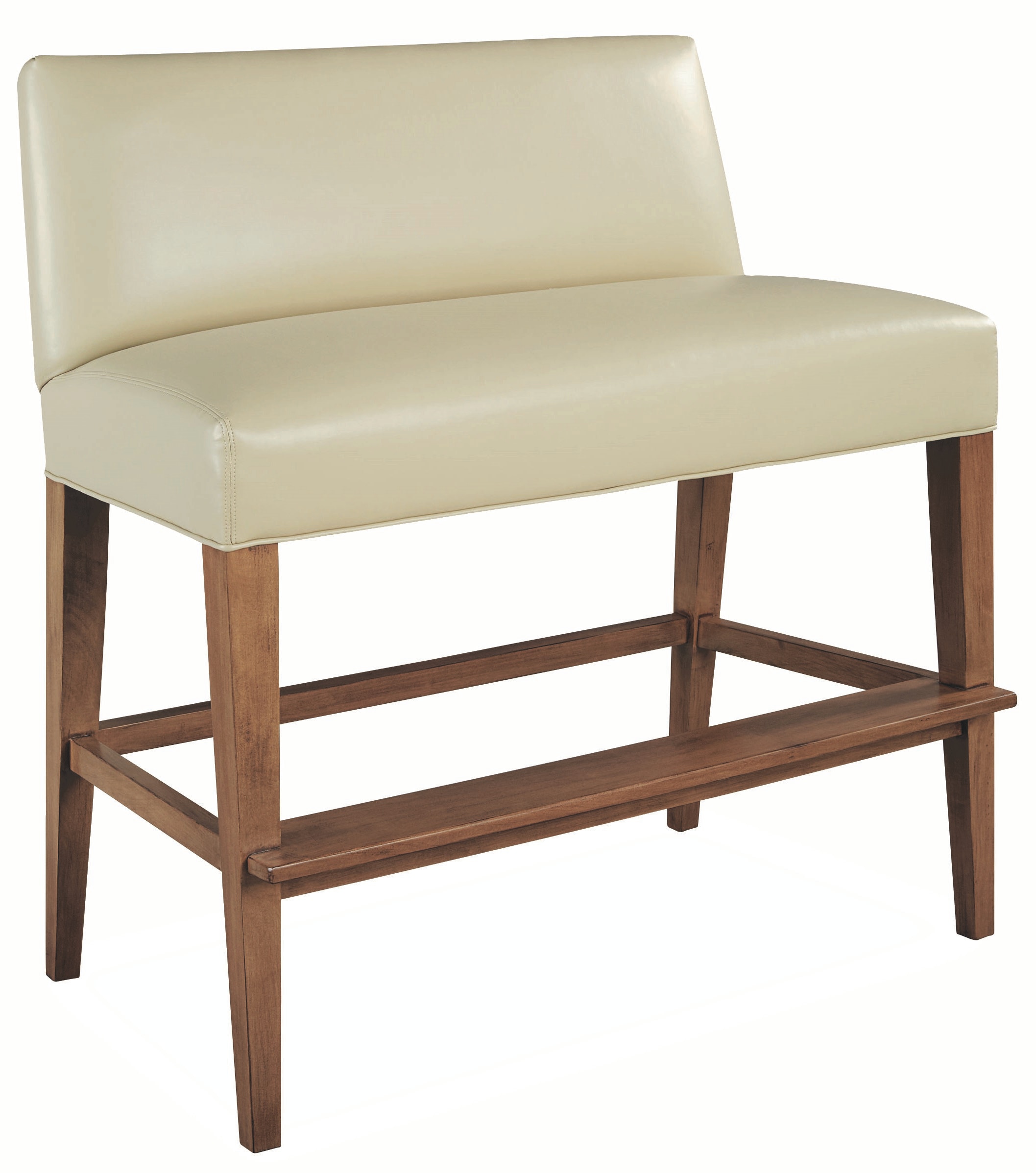 Lee Industries Bar and Game Room Leather Dual Seat Bar Bench L700057 Toms Price Home