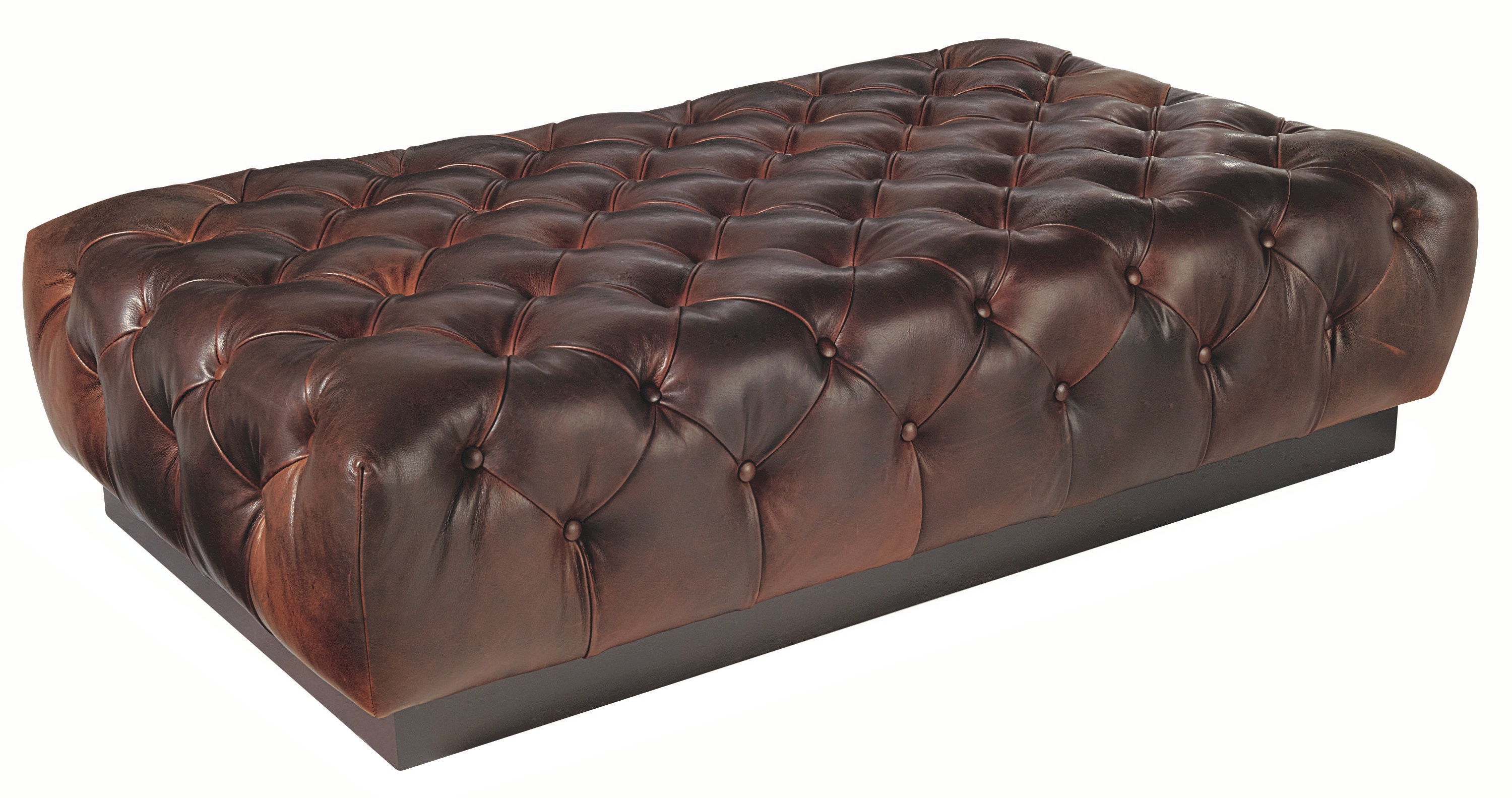 leather cocktail bench