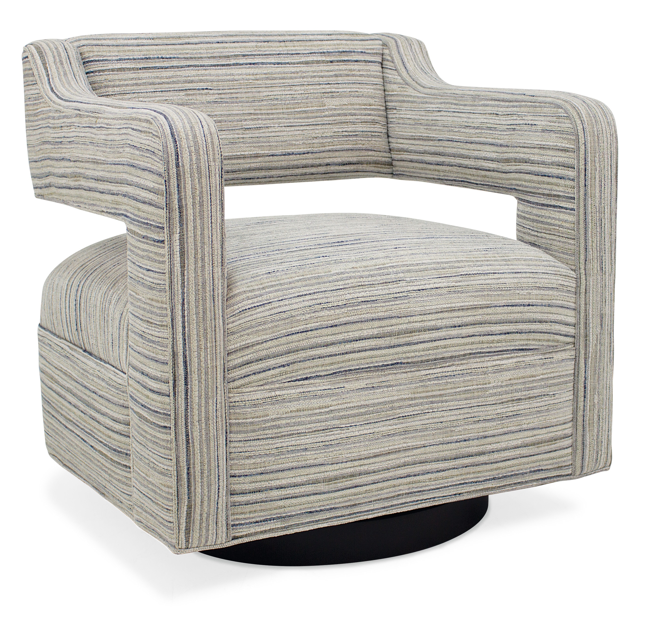  Moxie Swivel Chair - Wooden Base 1594