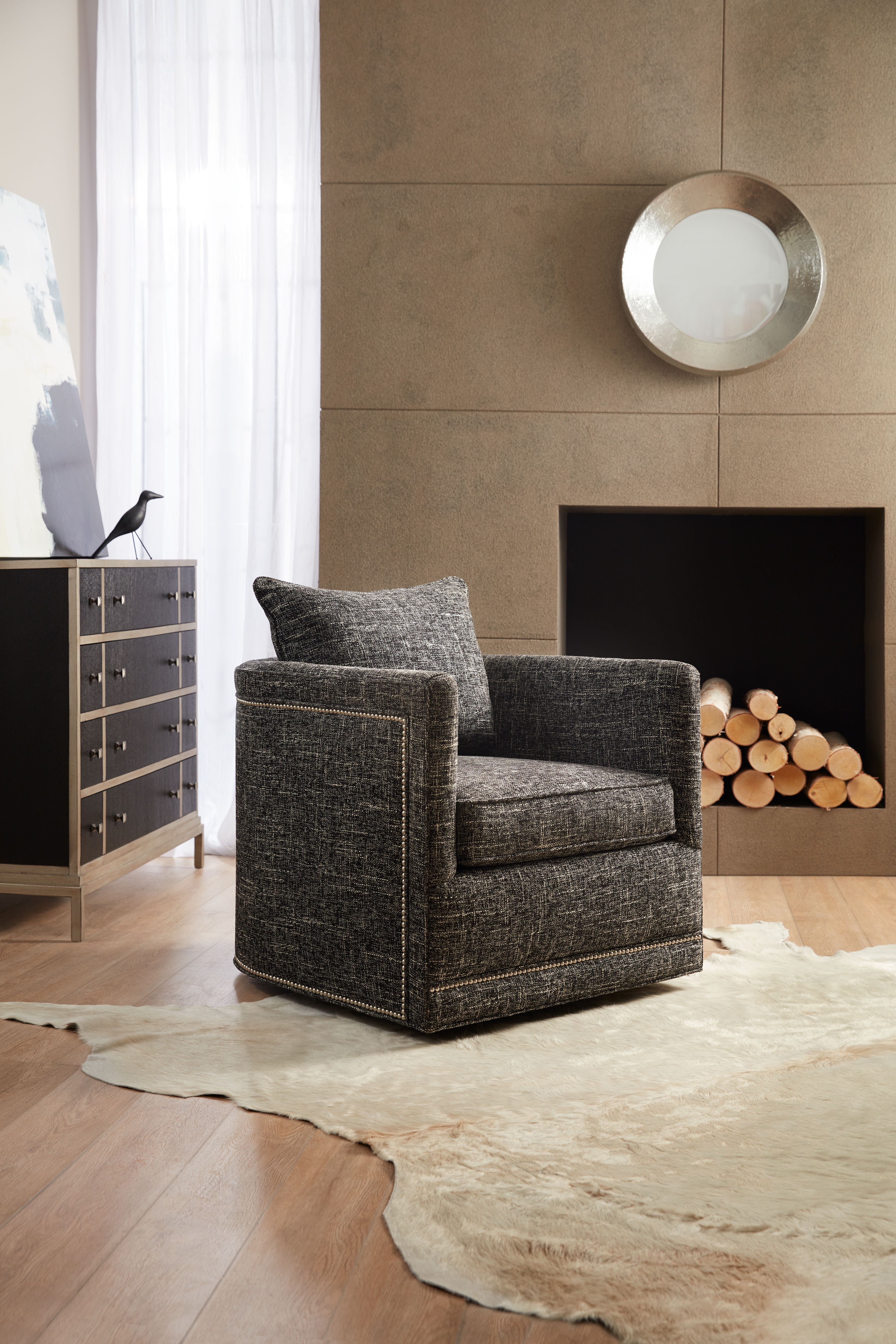 sam moore aura swivel chair