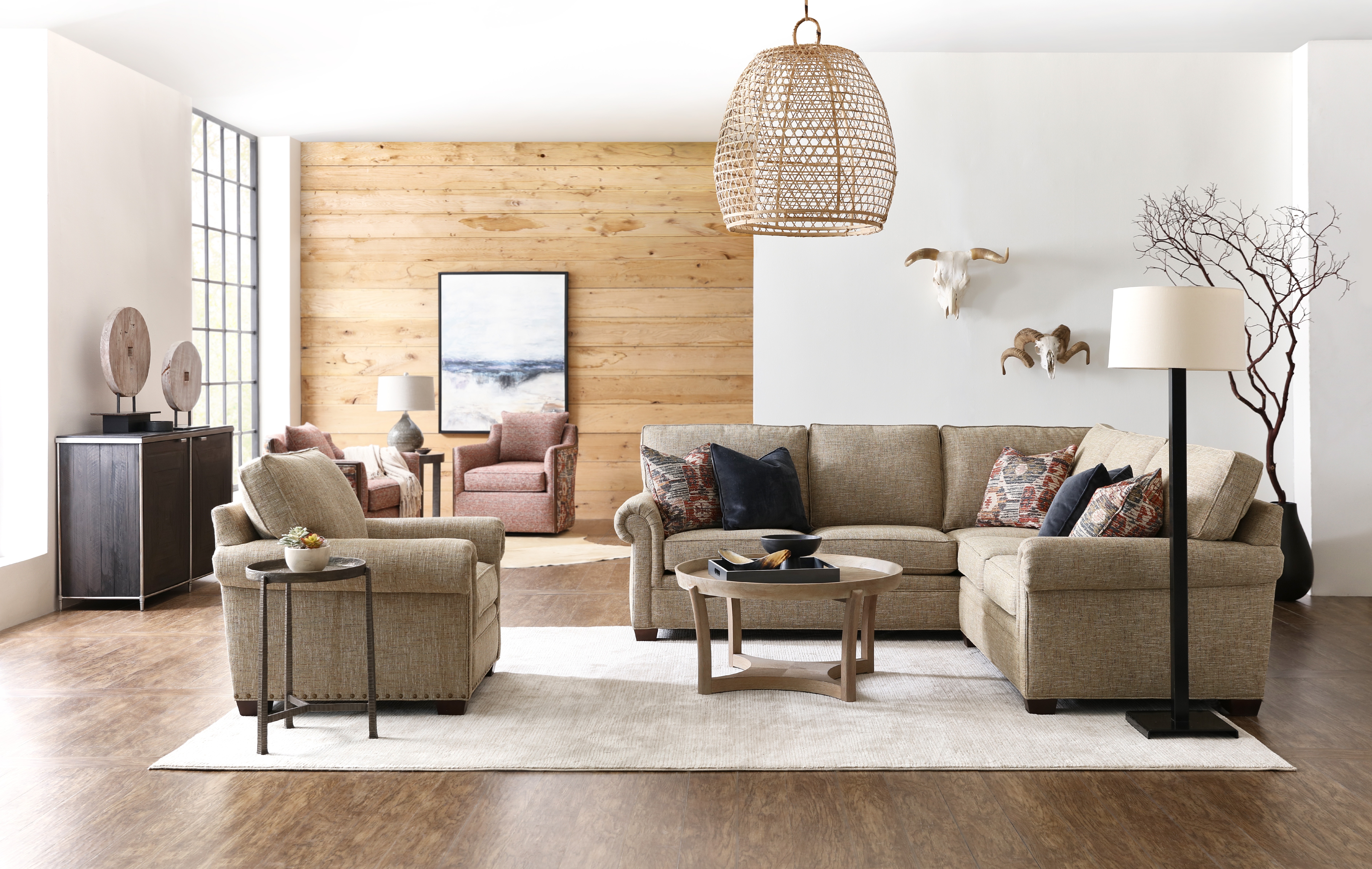 Sam Moore Sectionals 7053 Hudson Sectional