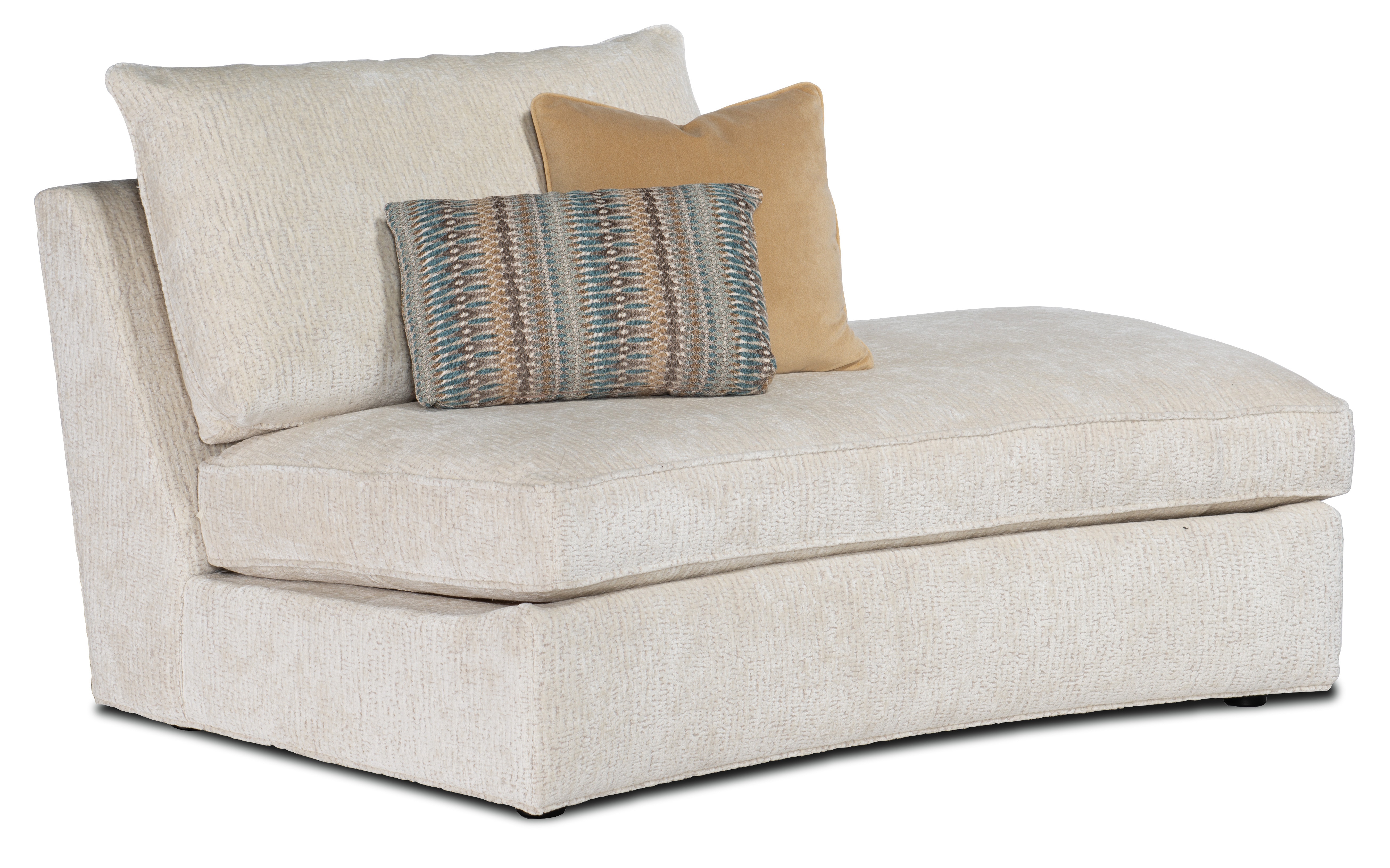 Sam Moore Dimitri Right Arm Facing Curved Open Chaise LL20-066