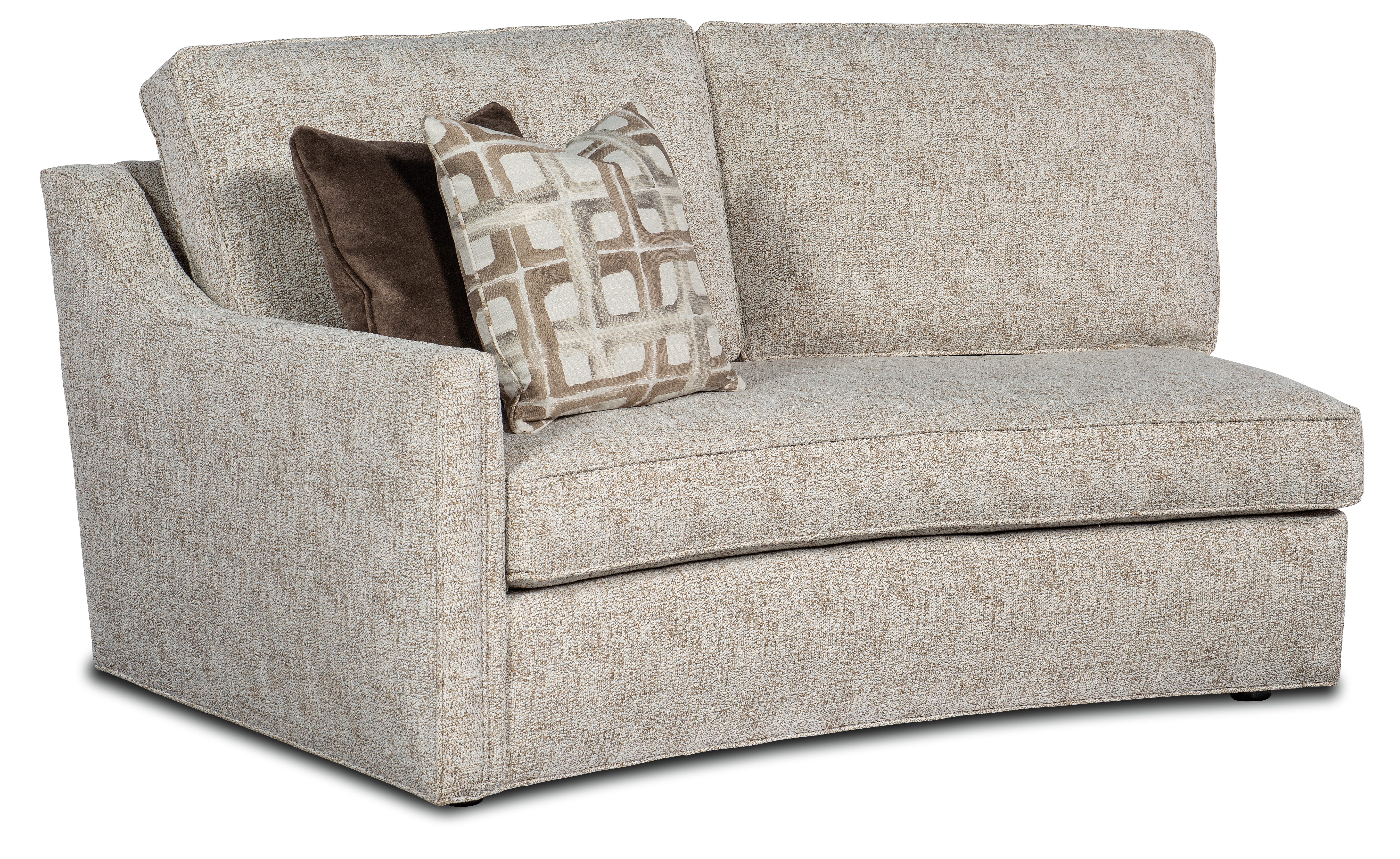Sam Moore Dekker Left Arm Facing Curved Loveseat LL24-063