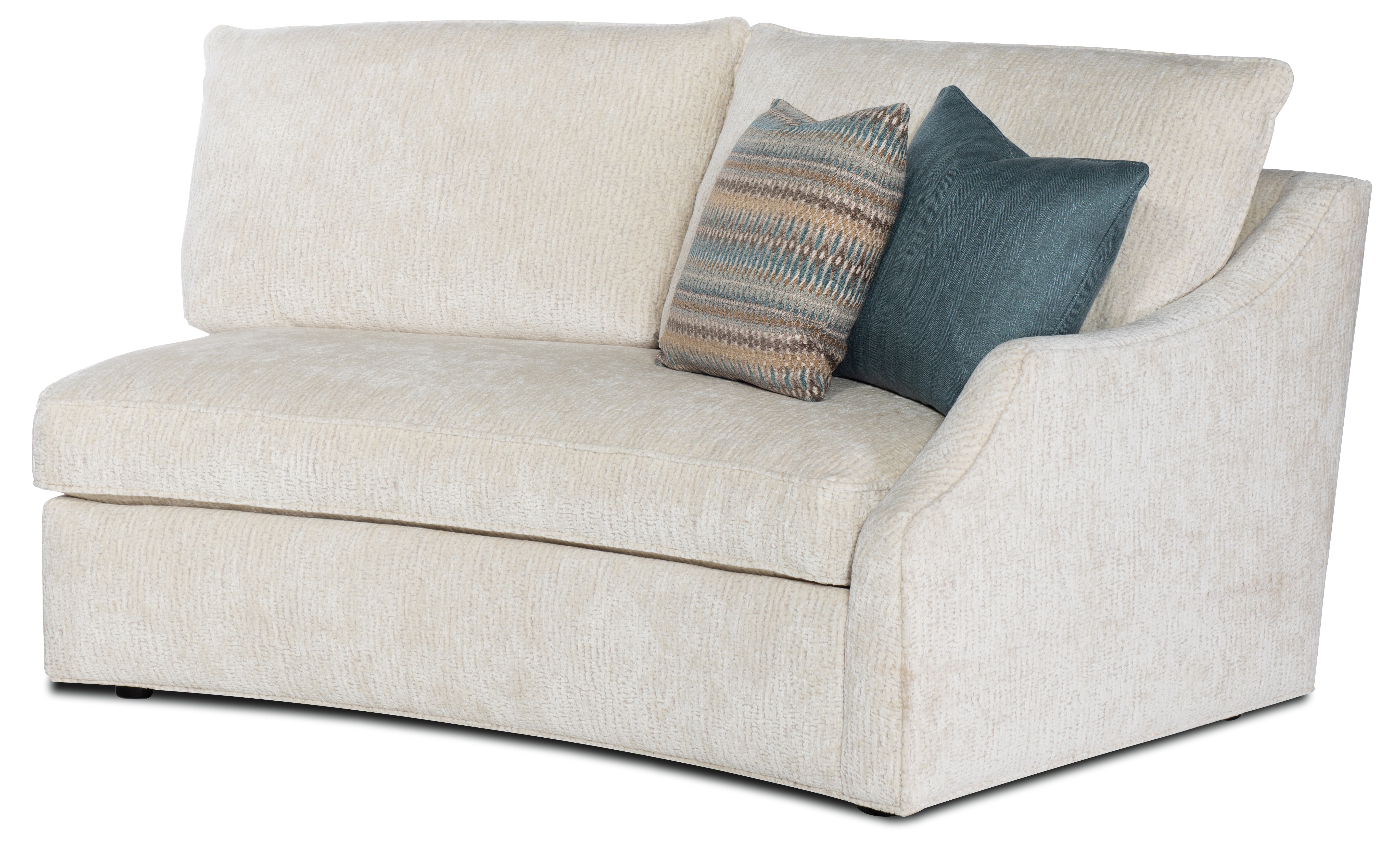 Sam Moore Living Room Darrien RAF Curved Loveseat LL22064 Toms Price