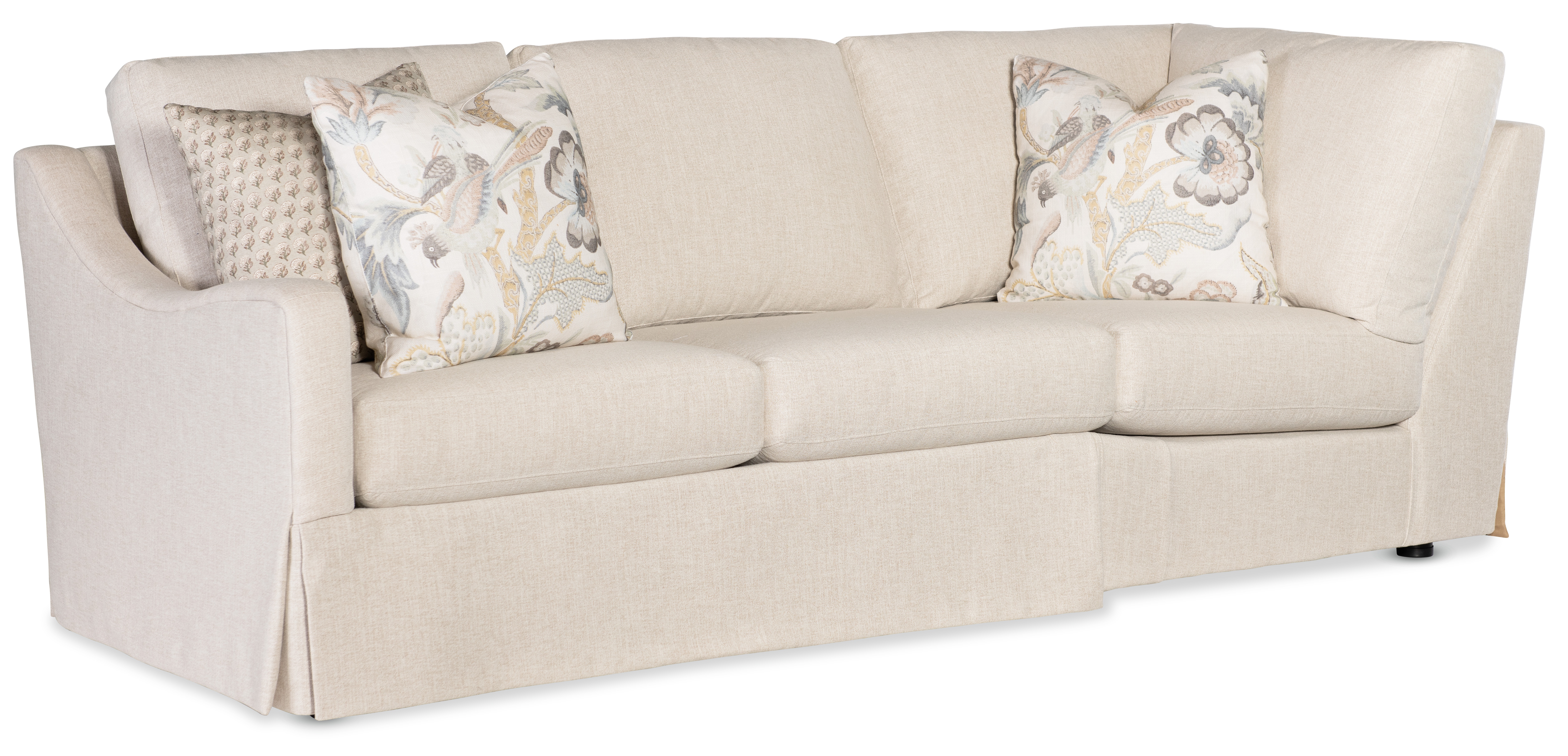 Sam Moore Vera Skirted Left Arm Facing Sofa Return SK30-029