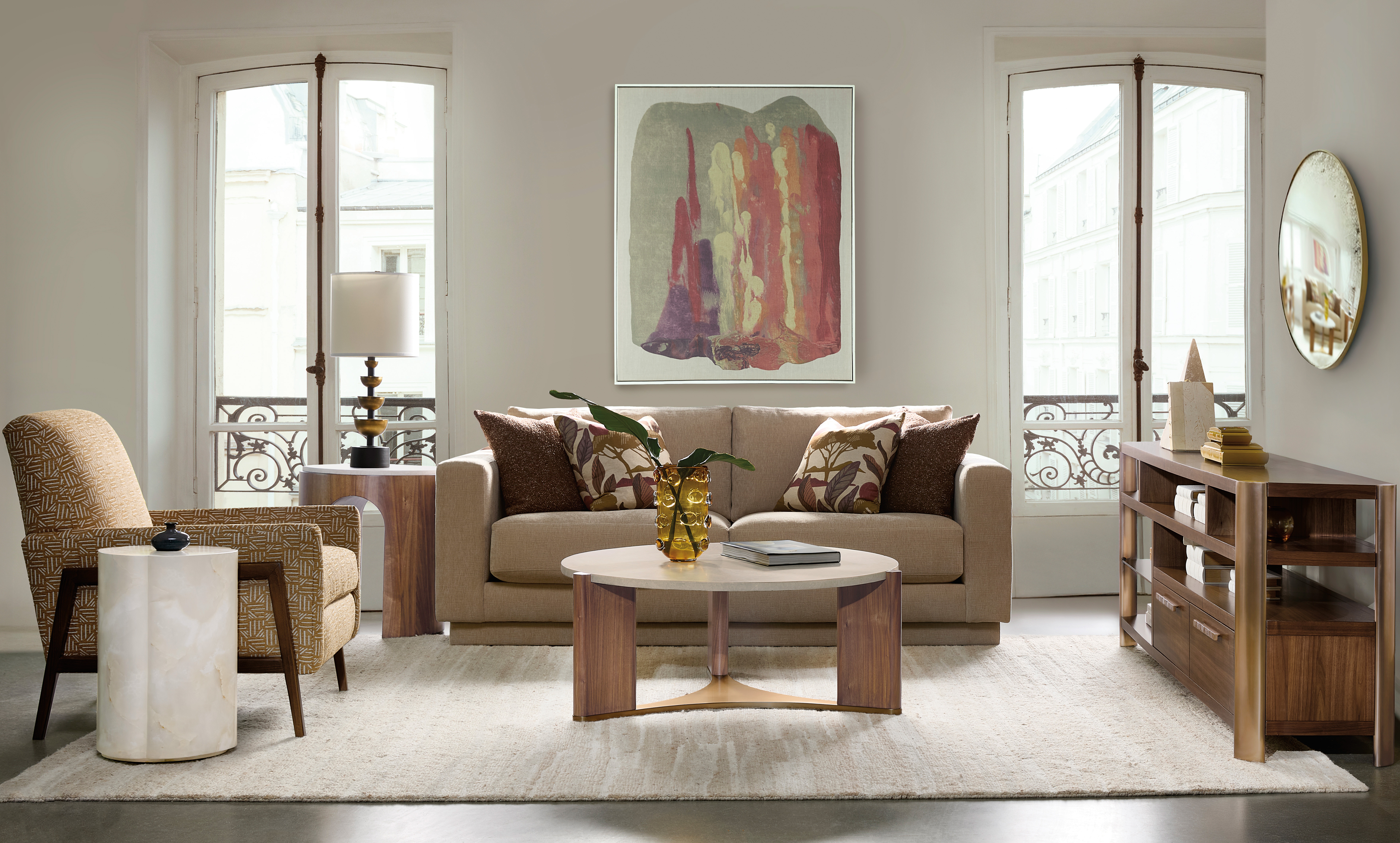 Sam Moore Flynn 7 ft. Sofa 7422-701