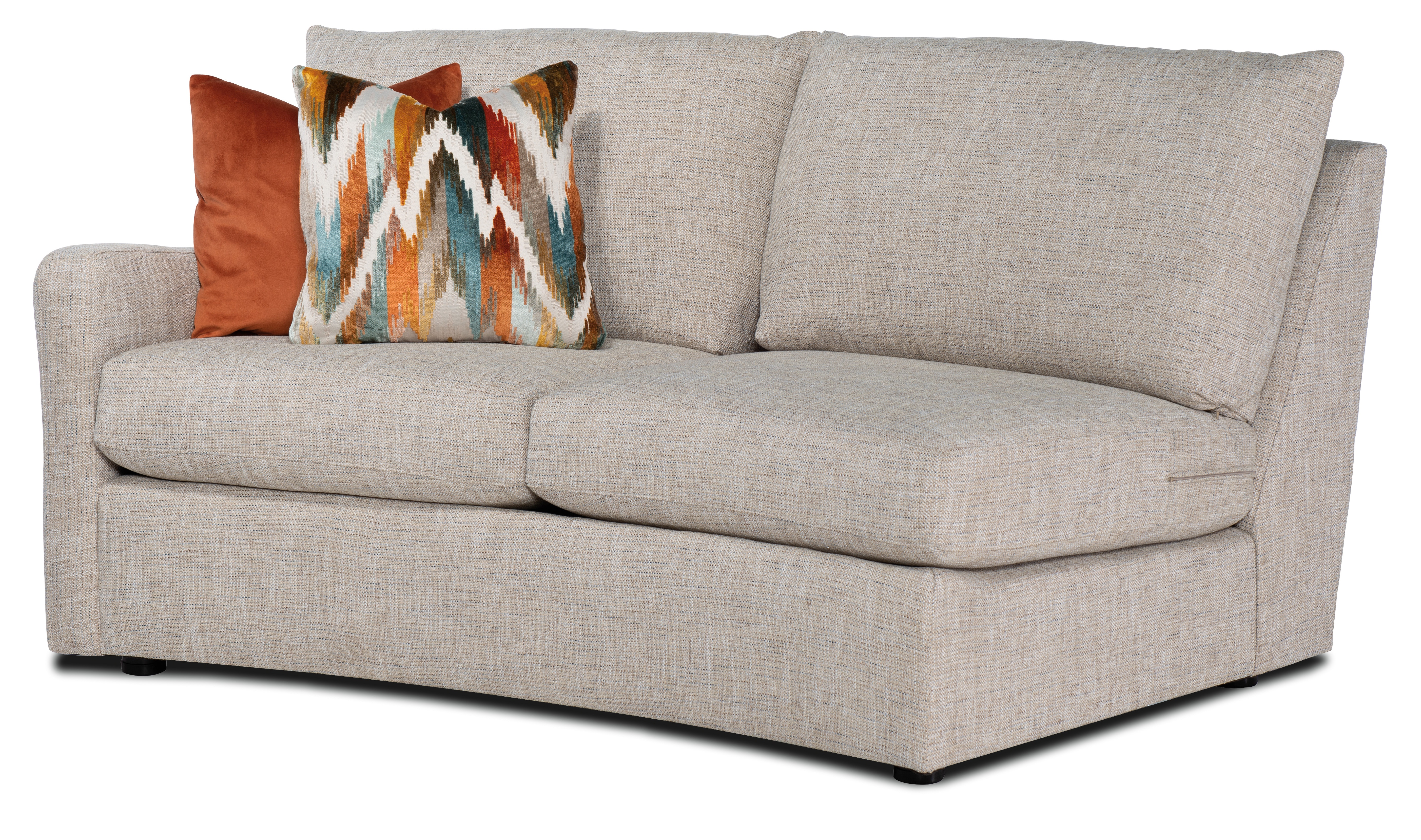 Sam Moore Dimitri Left Arm Facing Curved Loveseat LL20-063