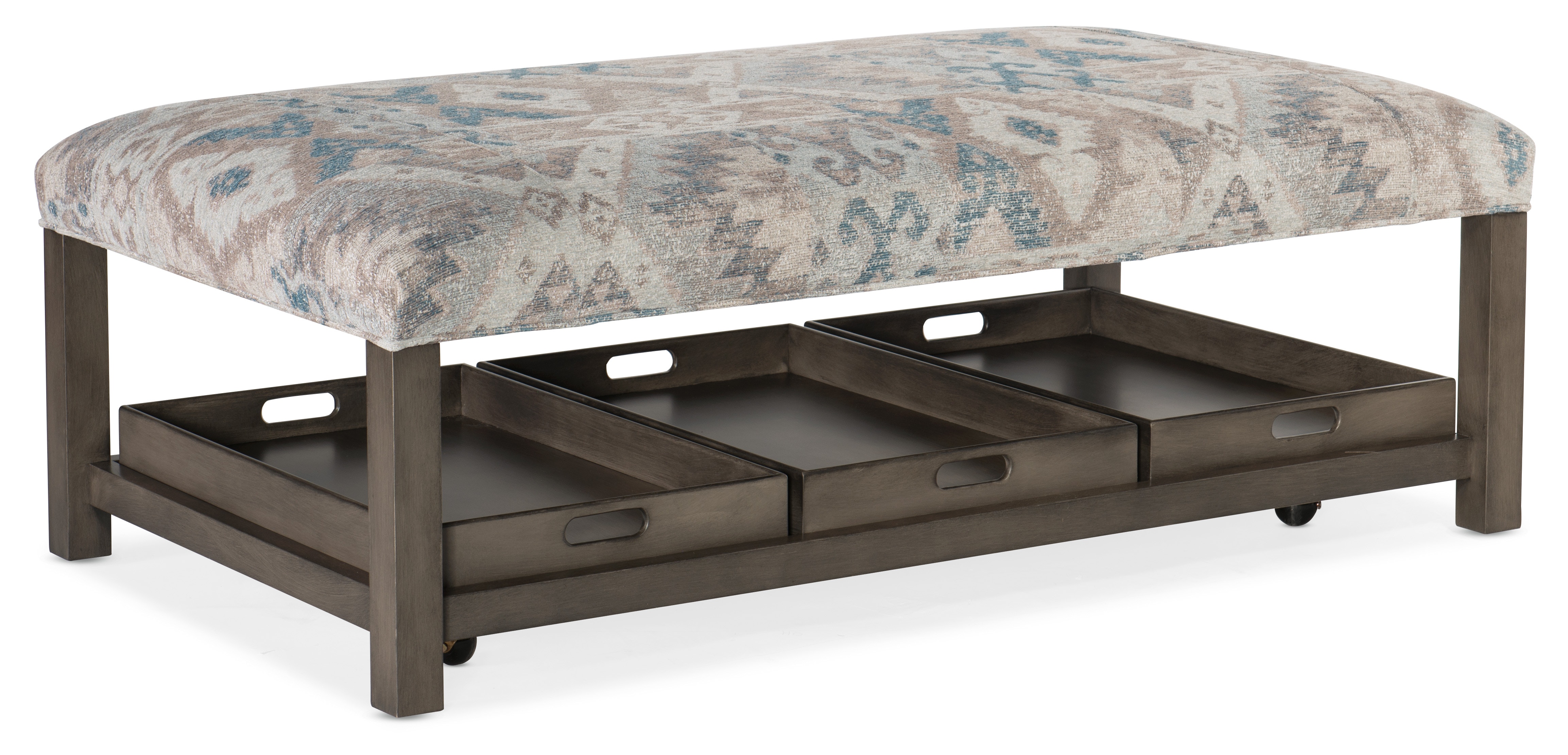 Sam Moore Hollis Rectangle Non-Tufted Tray Ottoman 6735-006