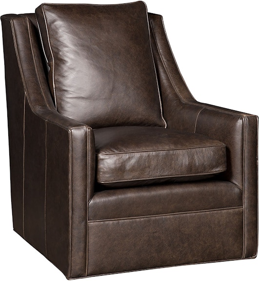 King Hickory Brandon Brandon Swivel Leather Chair 241-SL