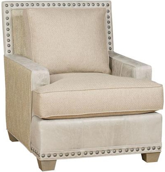 King Hickory Savannah Savannah Leather Fabric Chair 1001-TGN-LF