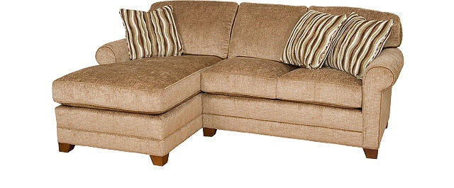 King Hickory Living Room Bentley Fabric Sectional 4400SECT Hickory