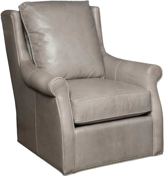 King Hickory Kaitlyn Kaitlyn Leather Swivel Chair 401-GL