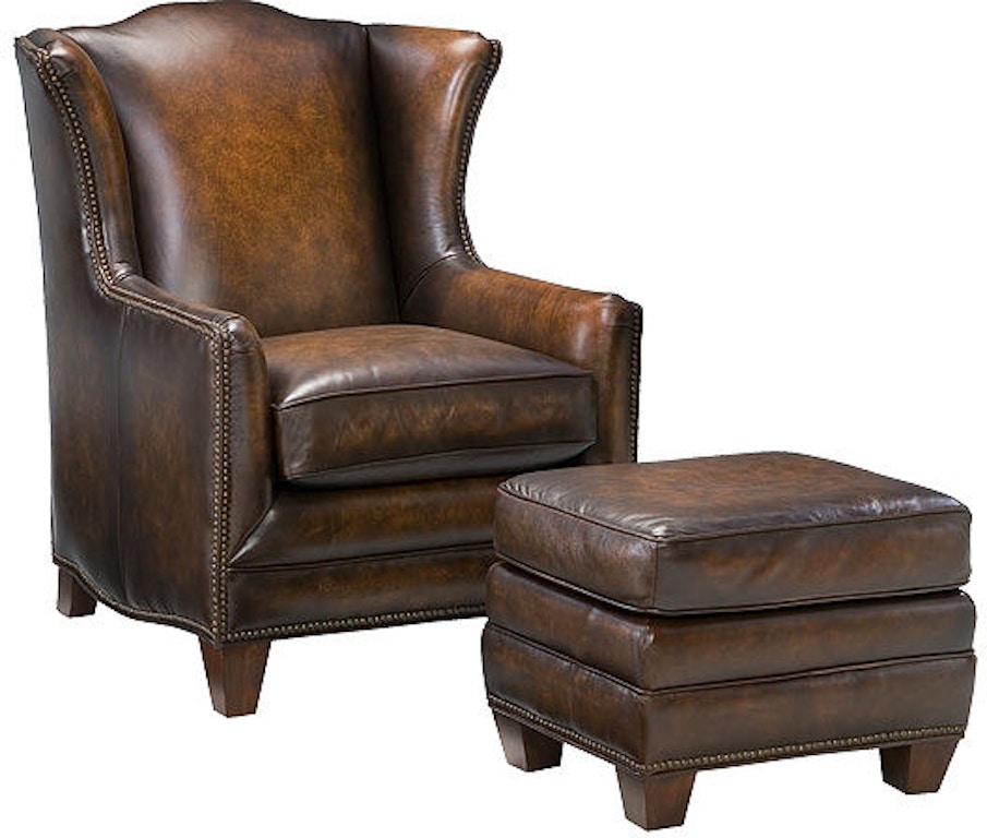 Hickory Manor Living Room Athens Leather Chair 50771 L Grace Furniture Marcy Ny