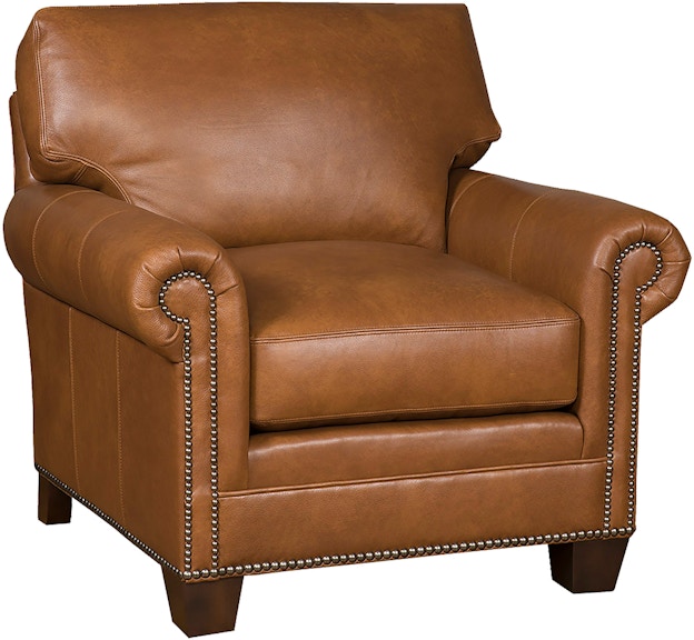 King Hickory Jordan Jordan Leather Chair 5501-PAW-L