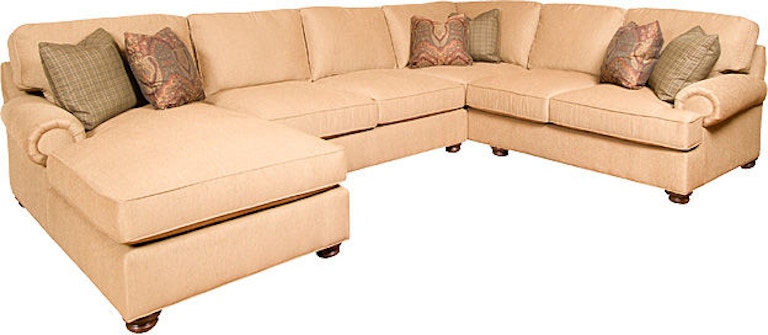 King Hickory Henson Henson Fabric Sectional 6000-SECT