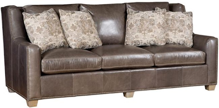King Hickory Drake Drake Leather Sofa 6200-33G-L
