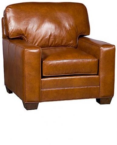 King Hickory Living Room Winston Leather Chair 7401TLML Schmitt Furniture Company New