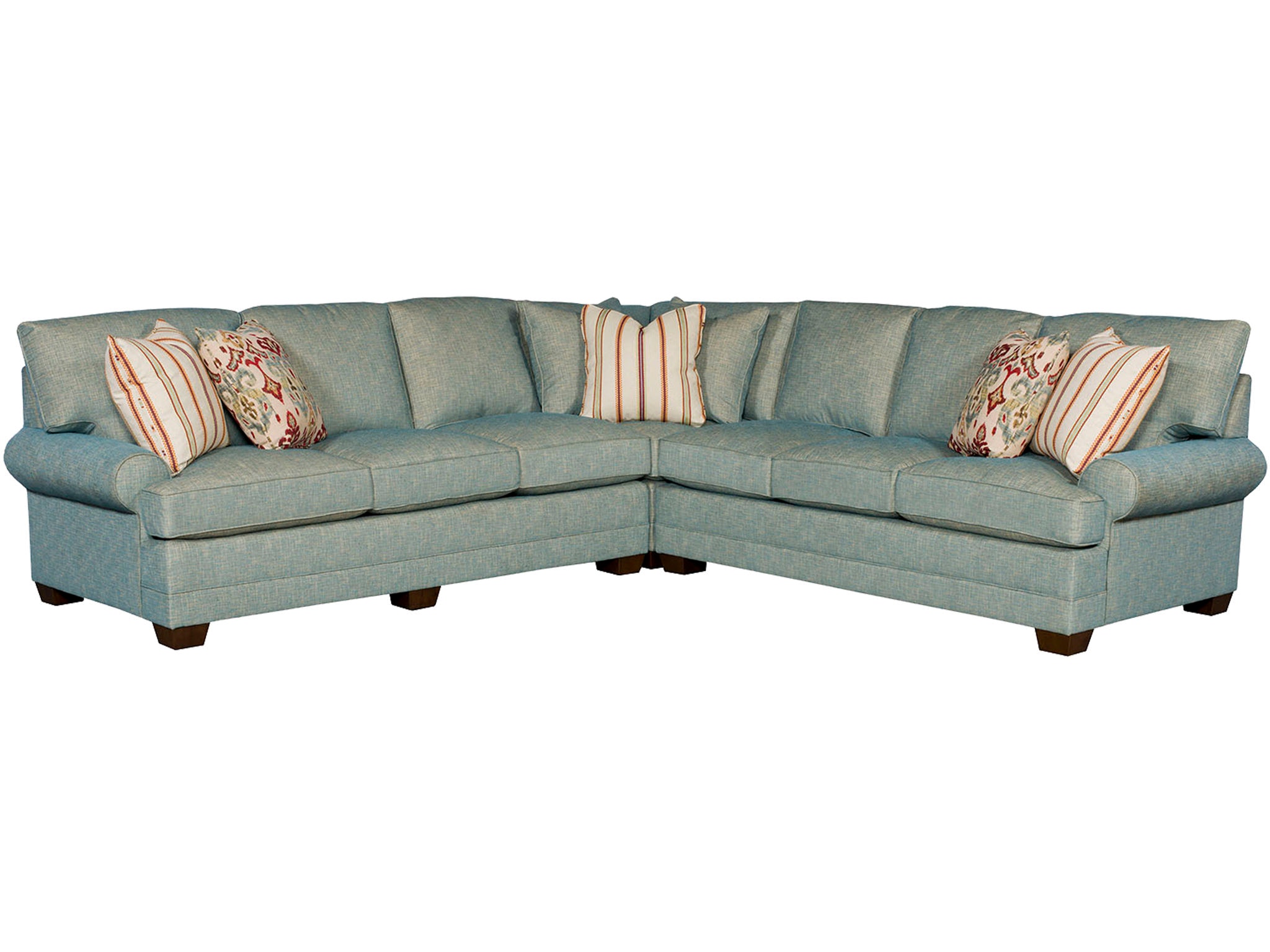 King Hickory Living Room Highland Park Sectional 9200526193 Hickory Furniture Mart Hickory