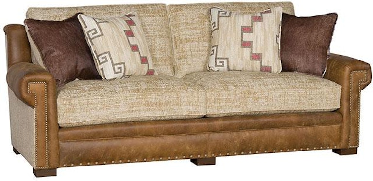 King Hickory Dutton Dutton Fabric - Leather Sofa 2700-LF