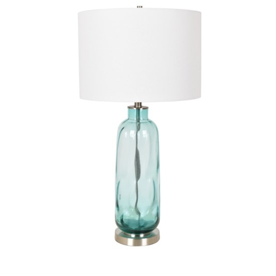 hilton glass table lamp