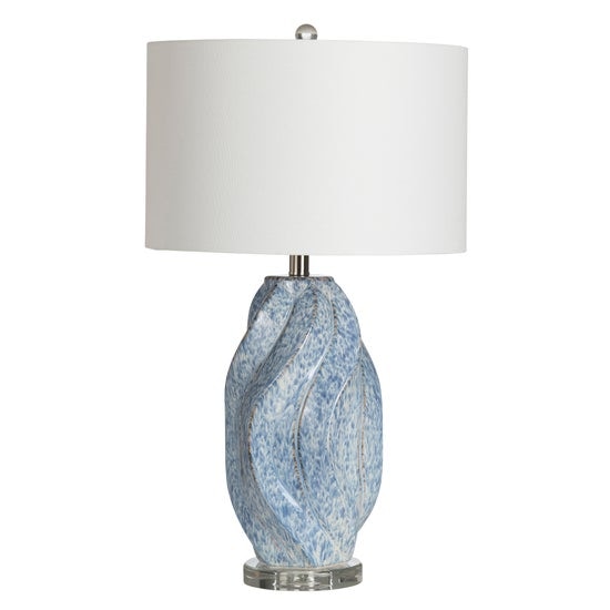 Crestview Janice Swirl Table Lamp CVAP2784