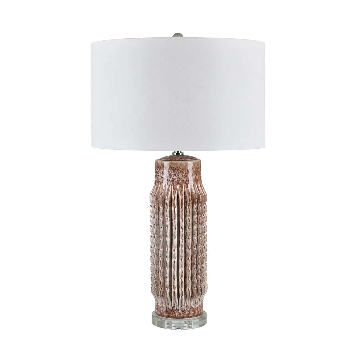 Crestview Rust Riverdale Table Lamp CVAP3262B
