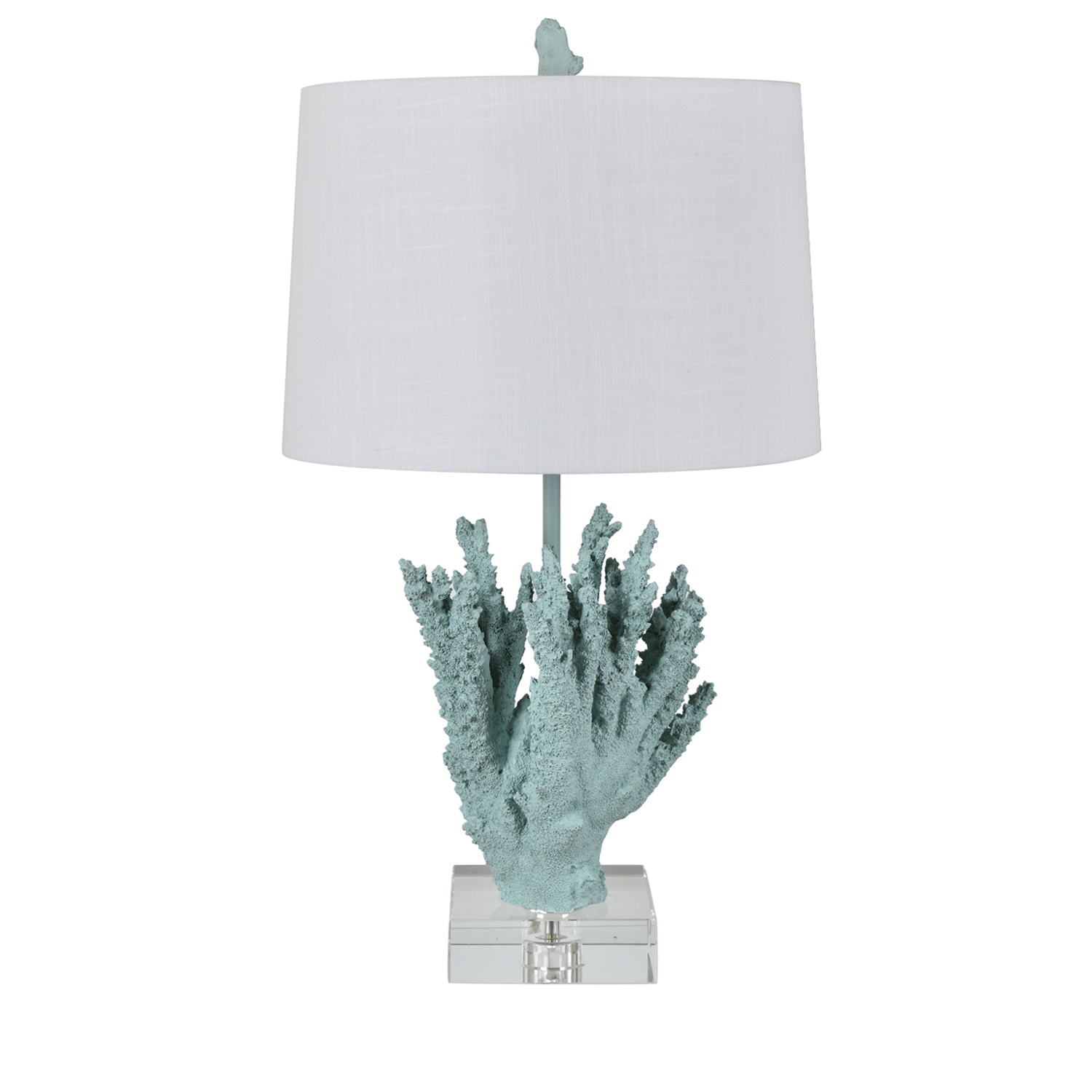 coral bedside lamp