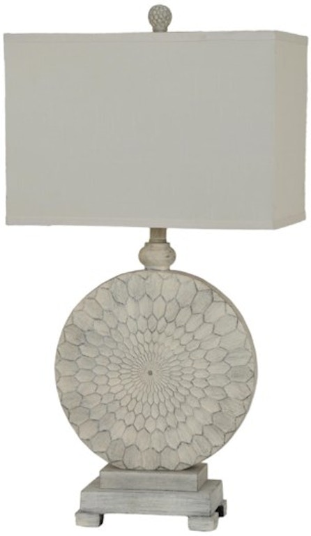 Large Artichoke Finial Table Lamp - Crestview Collection