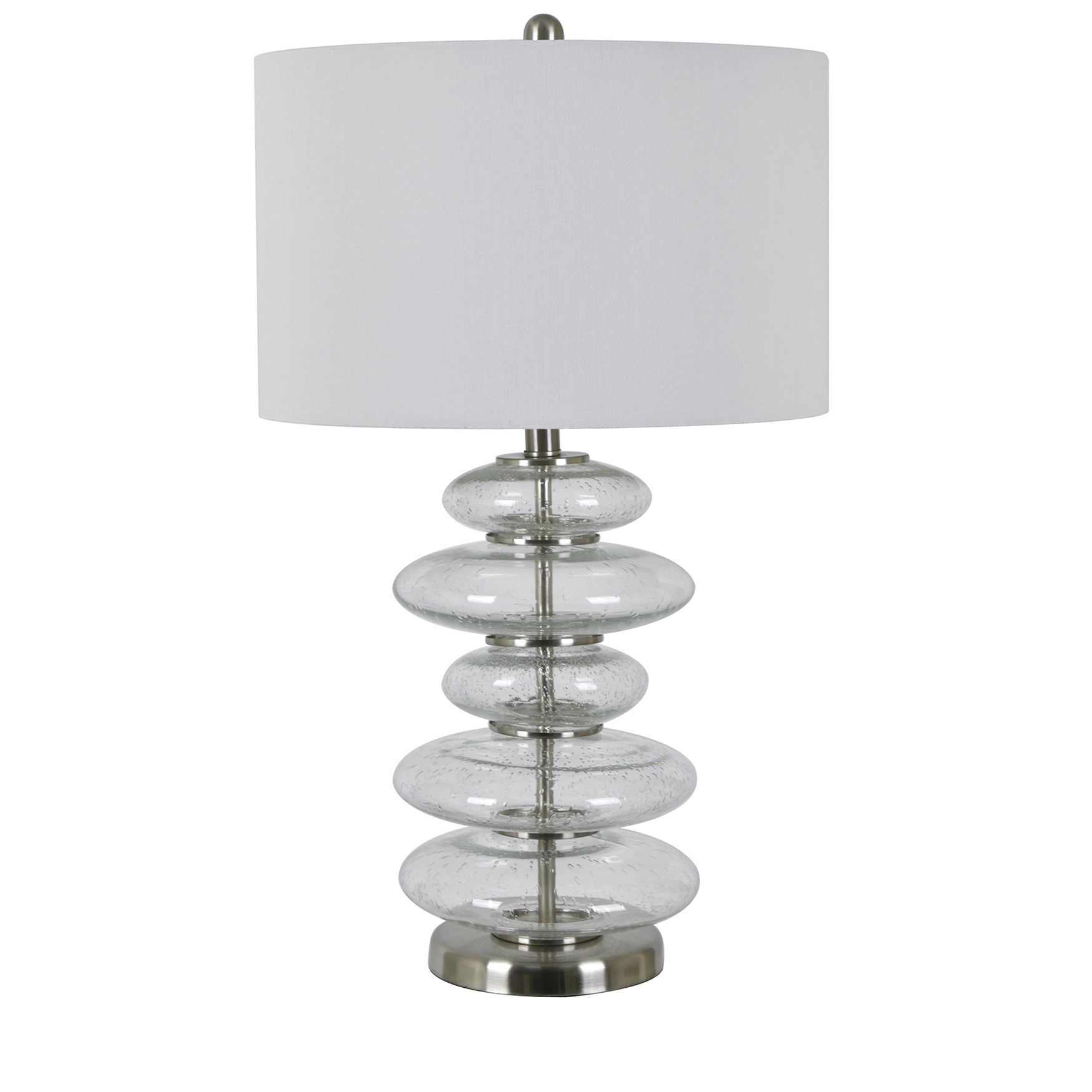 Bubble glass floor sales lamp