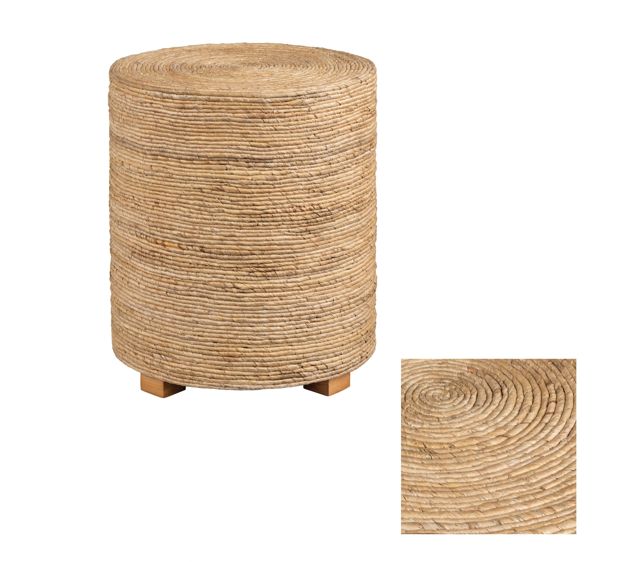 Crestview Costa Rica Banana Rope End Table 