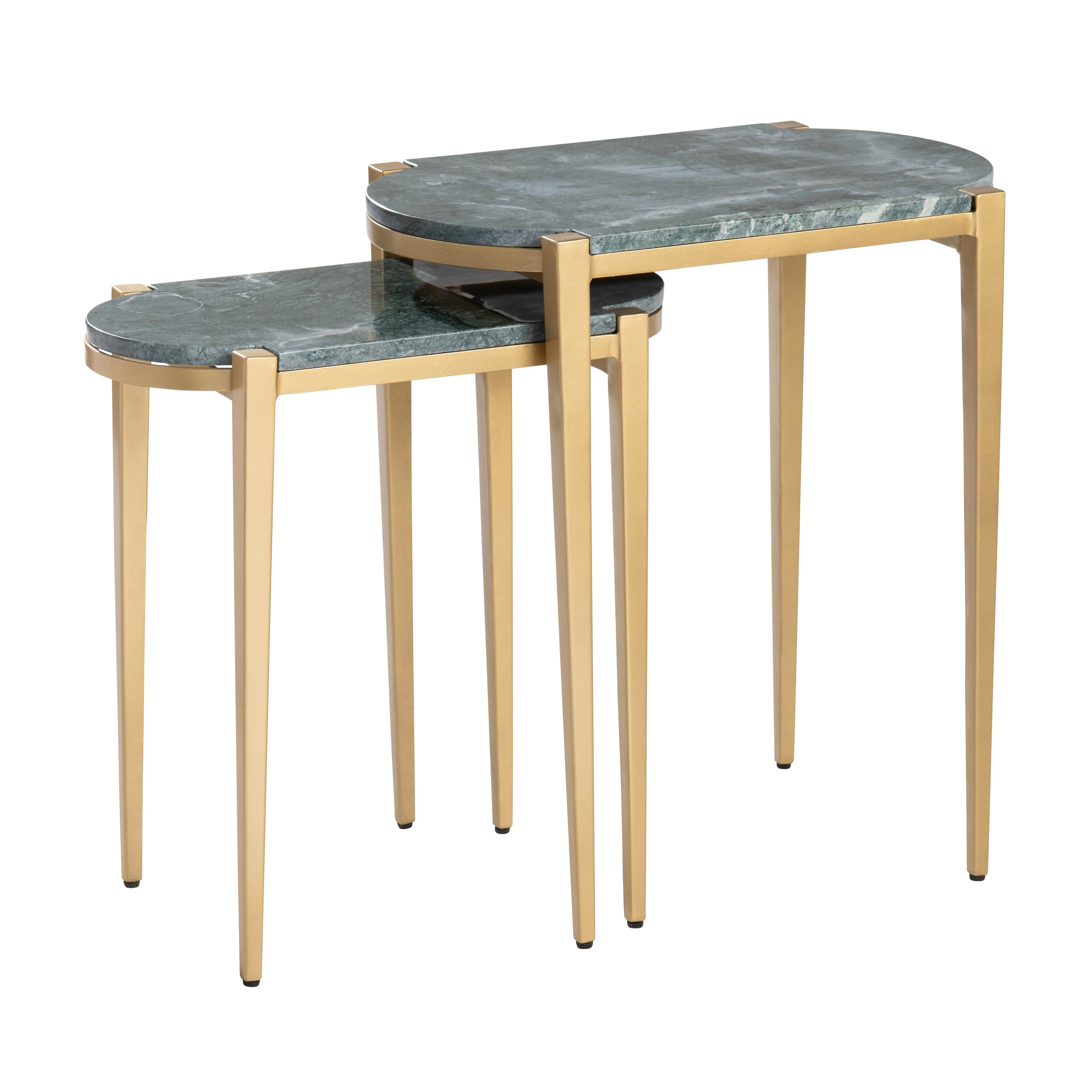 Crestview S/2 Beckham Nested Accent Tables 