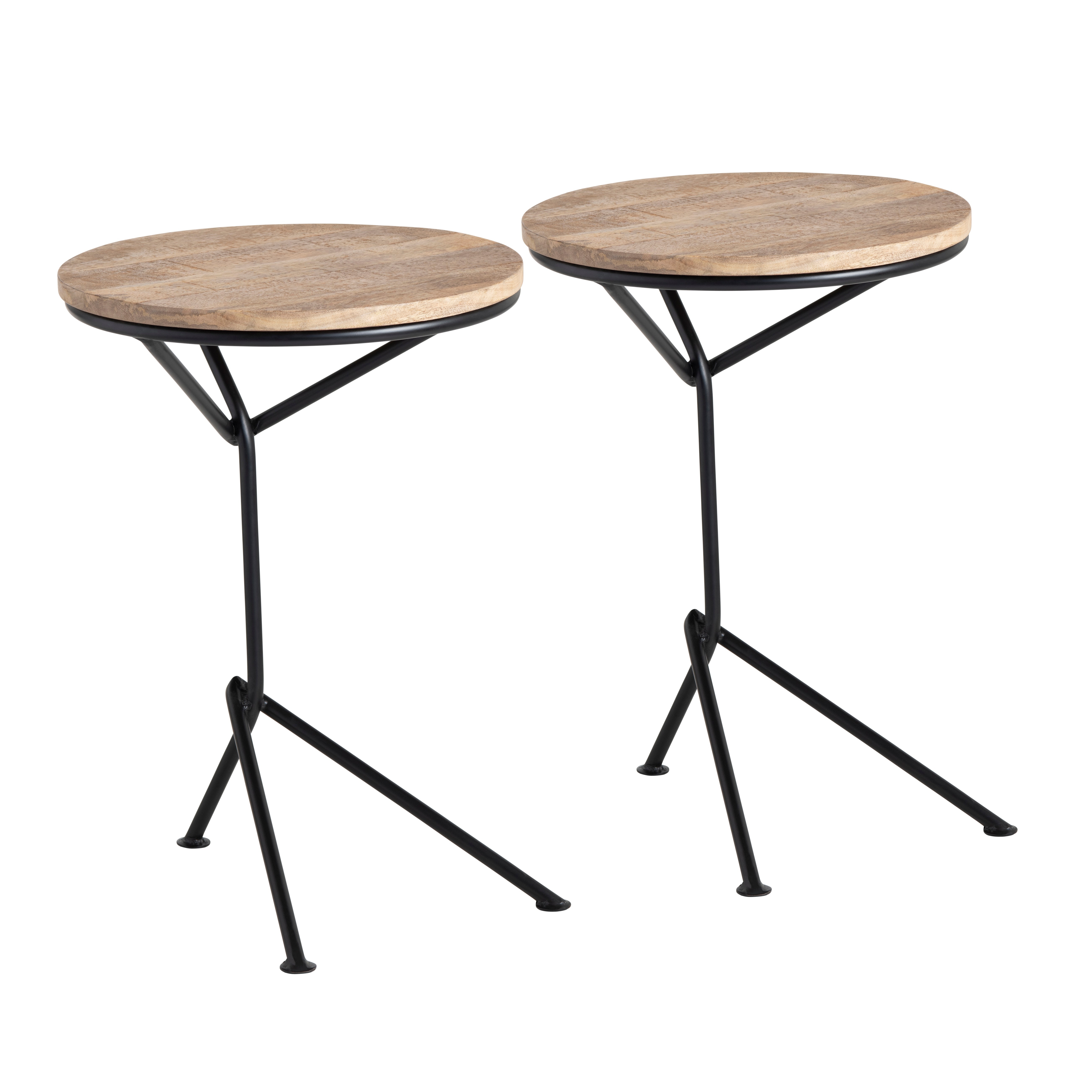 Crestview S/2 Hartford Accent Tables 