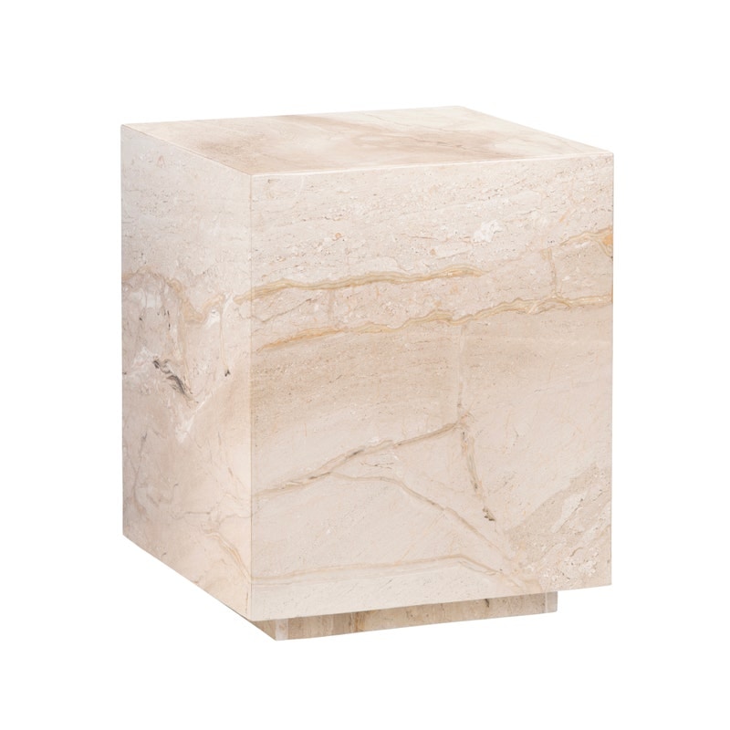Florence Dyna Marble End Table - Thumbnail 3