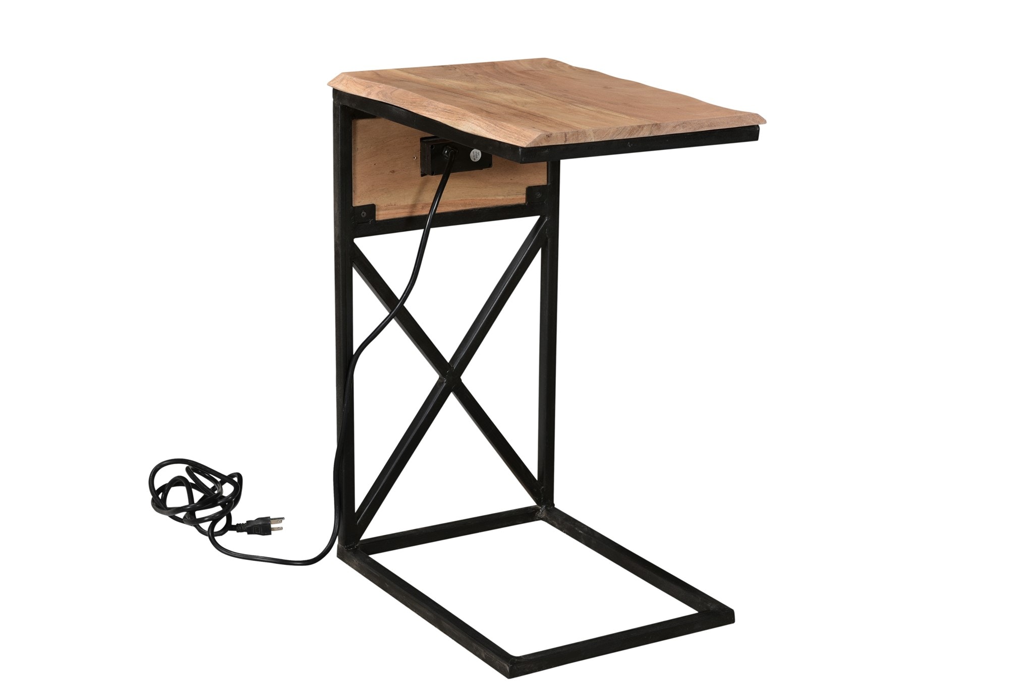 c side table with usb