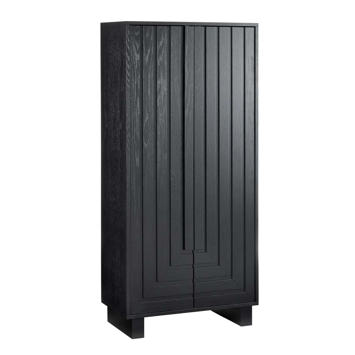 Crestview Dylan Black Shoe Cabinet CVFVR8576