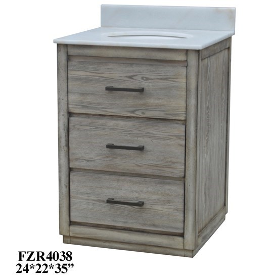 Crestview Bathroom Richmond 2 Drawer 24 Vanity Sink Cvfzr4038